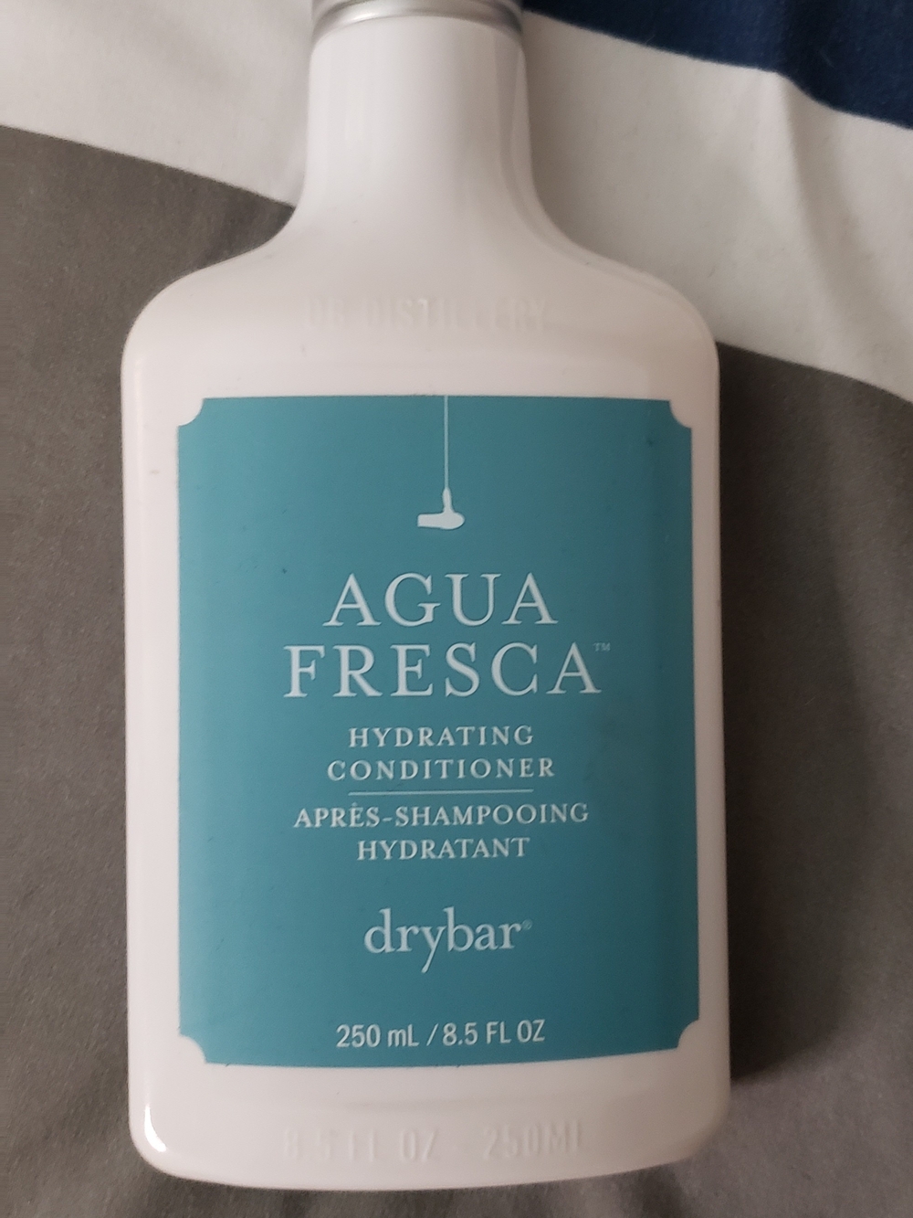 Drybar Agua Fresca Hydrating Conditioner — White Bottle with Teal Label
